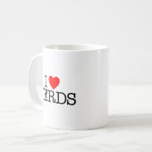 Mug J'Aime Les Nerds. (Devant gauche)