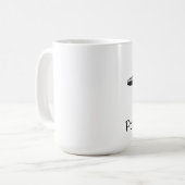 Mug J'aime les outils d'alimentation (Devant gauche)