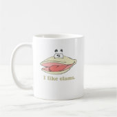 Mug J'aime les palourdes (Gauche)