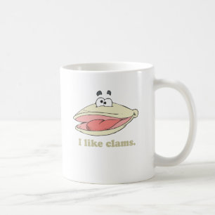 Mug J'aime les palourdes