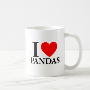 Mug J'aime les pandas