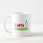 Mug J'aime les pingouins (Gauche)
