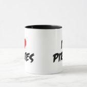 Mug J'aime les Pirates (Centre)
