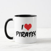 Mug J'aime les Pirates (Gauche)