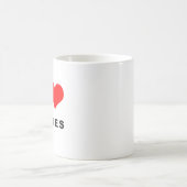 Mug J'aime les pommes (Centre)