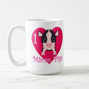 Mug J'aime les porcs micro
