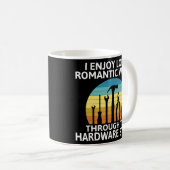 Mug J'aime les promenades romantiques à travers le mag (Devant droit)
