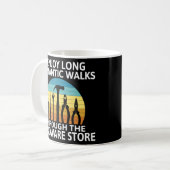Mug J'aime les promenades romantiques à travers le mag (Devant gauche)