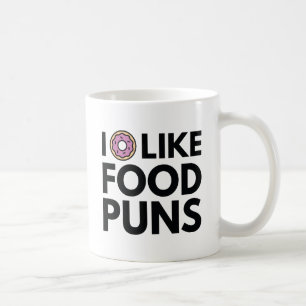 Mug J'Aime Les Puns À Nourriture