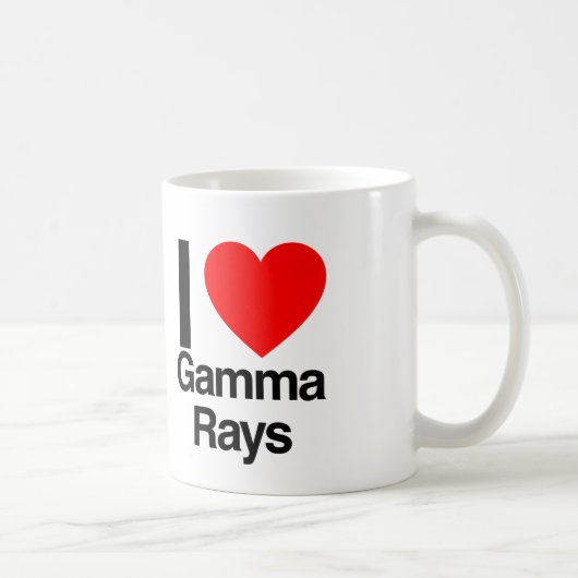 Mug j'aime les rayons gamma (Droite)