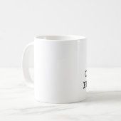 Mug J'aime les rétroprojecteurs (Devant gauche)