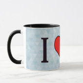 Mug J'aime les transistors électroniques (Gauche)