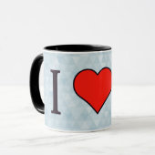Mug J'aime les transistors électroniques (Devant gauche)