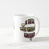 Mug J'aime les villages la Floride (Devant droit)
