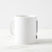 Mug j'aime les vitesses (Devant gauche)