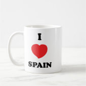 Mug J'AIME l'Espagne (Gauche)
