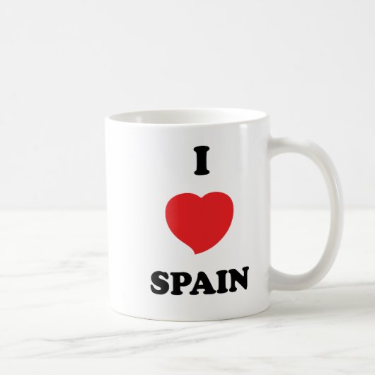 Mug J'AIME l'Espagne (Droite)