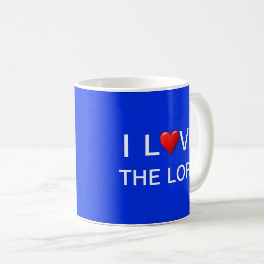 MUG J'AIME L'ÉTERNEL (Devant droit)
