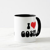 Mug J'aime l'évangile (Devant droit)