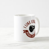 Mug J'Aime L'Exercice (Devant droit)
