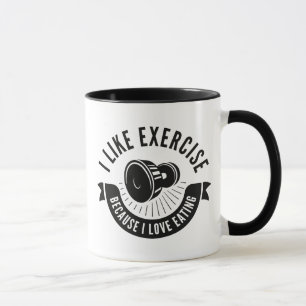 Mug J'aime l'exercice