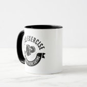 Mug J'aime l'exercice (Devant gauche)