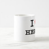 Mug J'aime l'herpès (Centre)