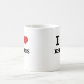 Mug J'aime l'herpès (Centre)