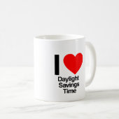 Mug j'aime l'heure d'été (Devant droit)