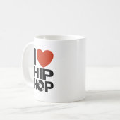Mug J'aime l'Hip hop (Devant gauche)