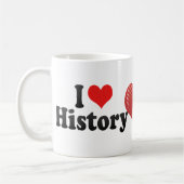 Mug J'aime l'histoire (Gauche)