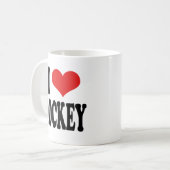 Mug J'aime l'hockey (Devant gauche)