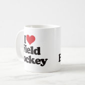 Mug J'aime l'hockey de champ (Devant gauche)