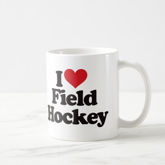 Mug J'aime l'hockey de champ (Droite)