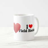 Mug J'aime l'hockey de champ (Devant droit)