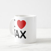 Mug J'aime l'impôt (Devant gauche)
