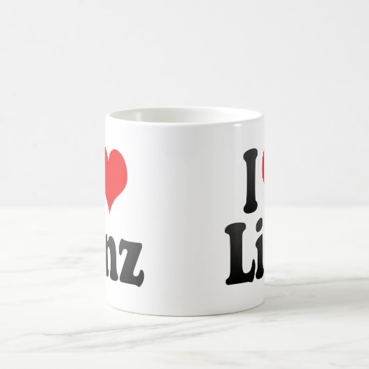 Mug J'aime Linz, Autriche (Centre)