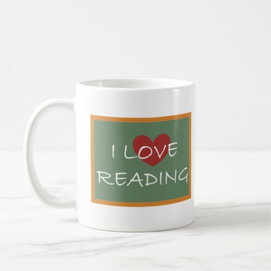 Mug J'aime lire (Gauche)