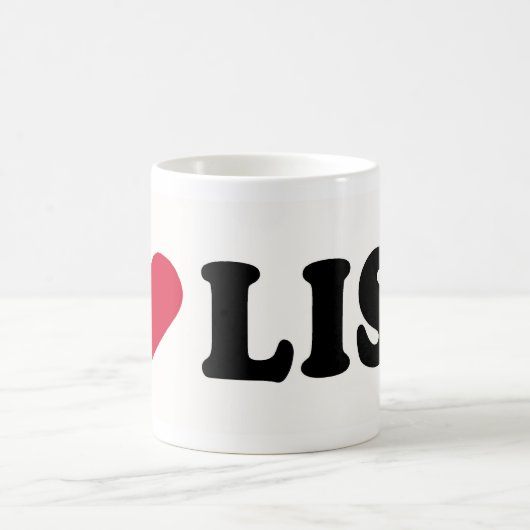 MUG J'AIME LISA (Centre)