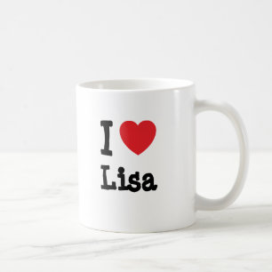Mug J'aime Lisa heart T-Shirt