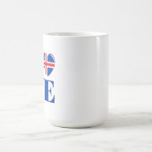 Mug J'aime l'Islande (Centre)