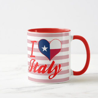 Mug J'aime l'Italie, le Texas
