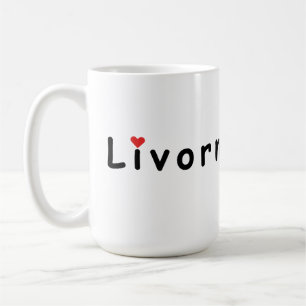 Mug J'aime Livorno Italie