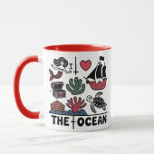 Mug J'AIME L'OCÉAN (Gauche)
