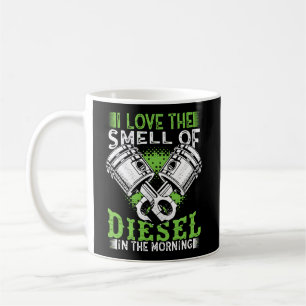 Mug J'Aime L'Odeur Du Diesel Dans Le Camion Du Matin D