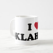 Mug J'aime l'Oklahoma (Devant gauche)