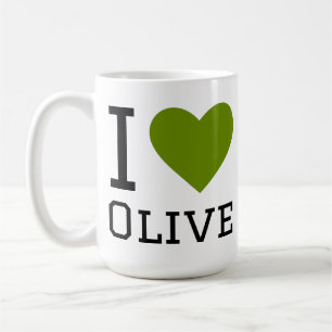 Mug J'aime l'olive