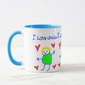 Mug J'aime l'oncle (Gauche)