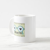 Mug J'aime l'optométrie (Devant gauche)