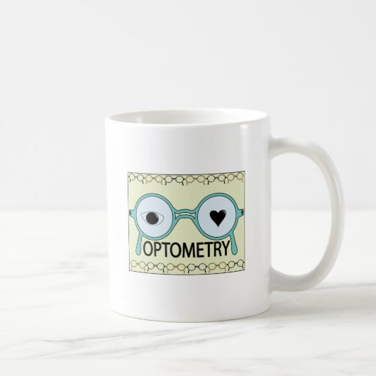 Mug J'aime l'optométrie (Droite)